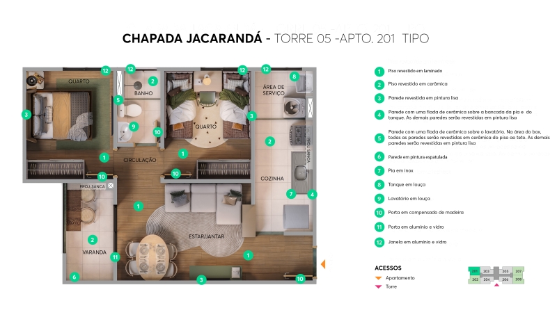 MATO GROSSO - CUIABÁ, COPHEMA , Apartamento, (Lançamentos) MATO GROSSO - CUIABÁ, COPHEMA , Apartamento, (Lançamentos)